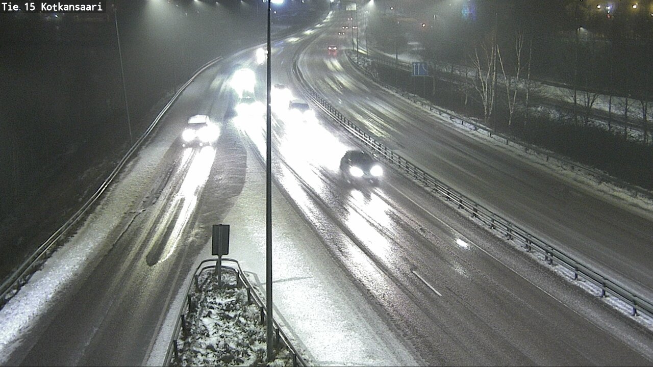 Weather Camera Image Road 15 Kotka, Kotkansaari, Kotka, Kymenlaakso