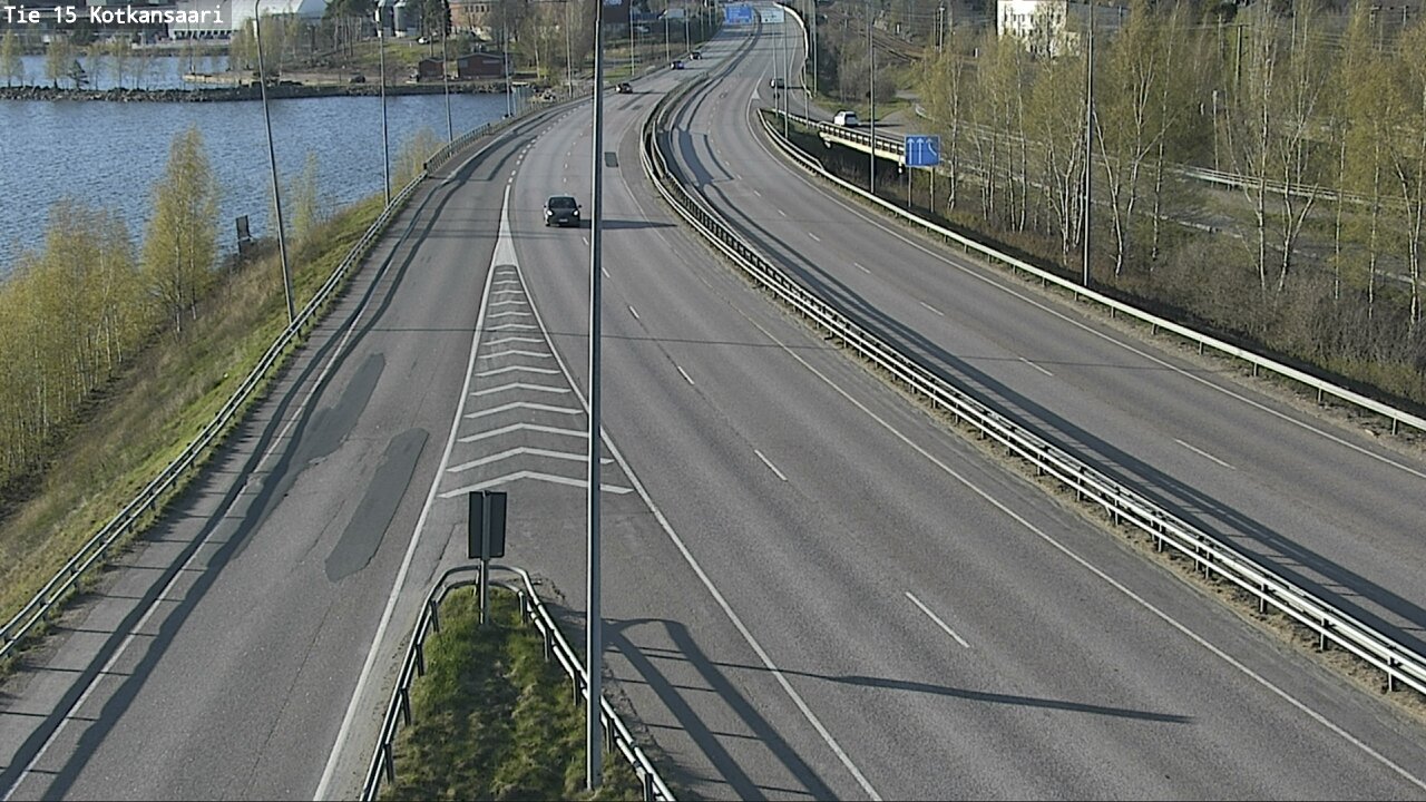Weather Camera Image Väg 15 Kotka, Kotkansaari, Kotka, Kymenlaakso
