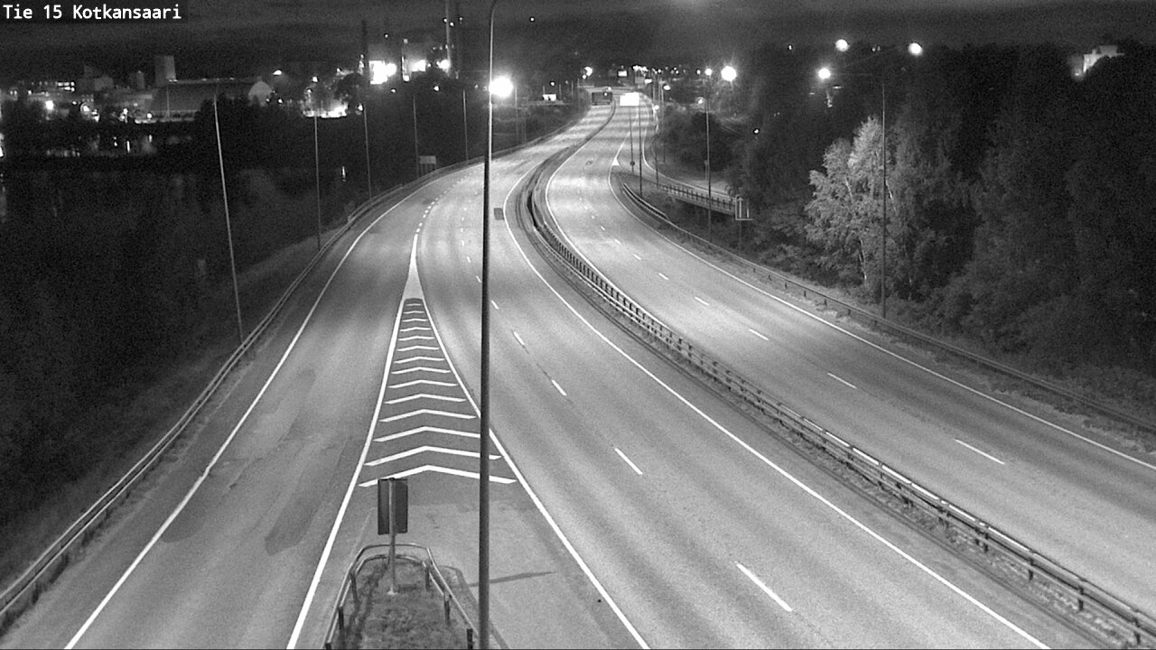 Weather Camera Image Väg 15 Kotka, Kotkansaari, Kotka, Kymenlaakso