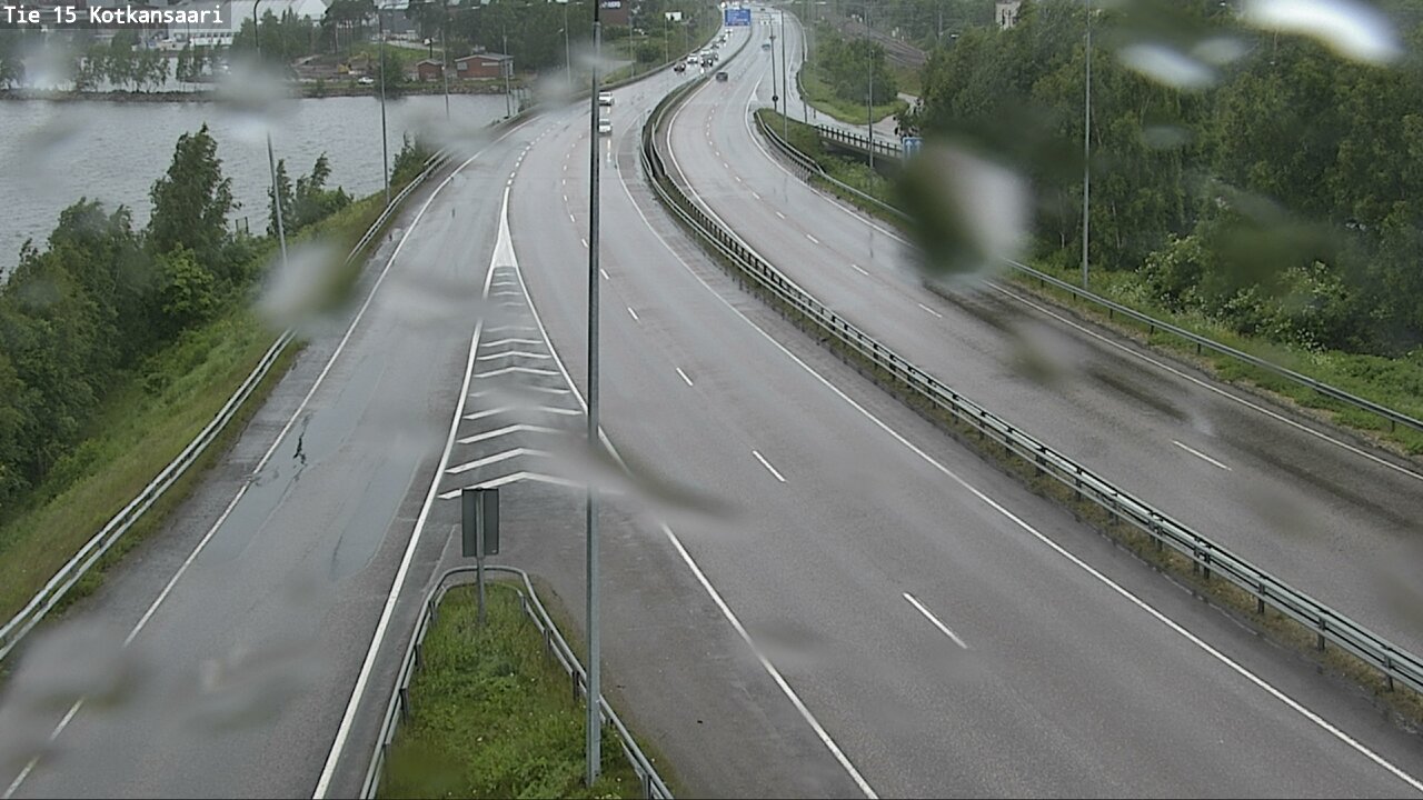 Weather Camera Image Road 15 Kotka, Kotkansaari, Kotka, Kymenlaakso
