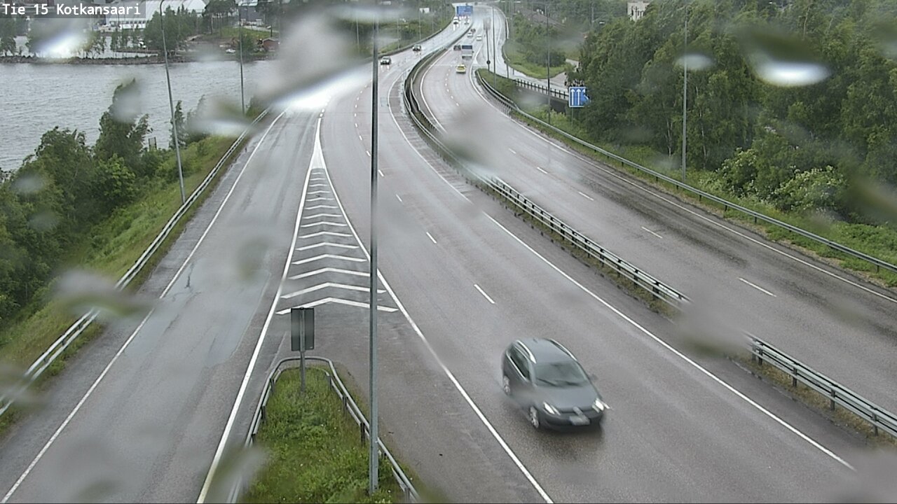 Weather Camera Image Road 15 Kotka, Kotkansaari, Kotka, Kymenlaakso