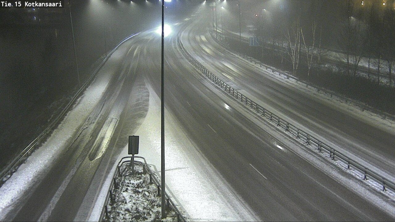 Weather Camera Image Road 15 Kotka, Kotkansaari, Kotka, Kymenlaakso
