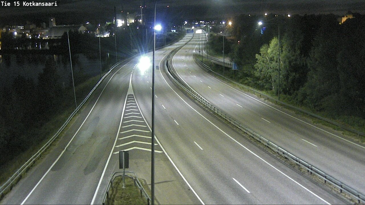 Weather Camera Image Väg 15 Kotka, Kotkansaari, Kotka, Kymenlaakso