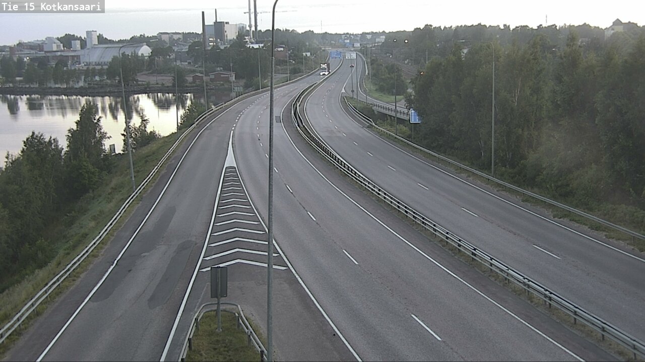 Weather Camera Image Road 15 Kotka, Kotkansaari, Kotka, Kymenlaakso