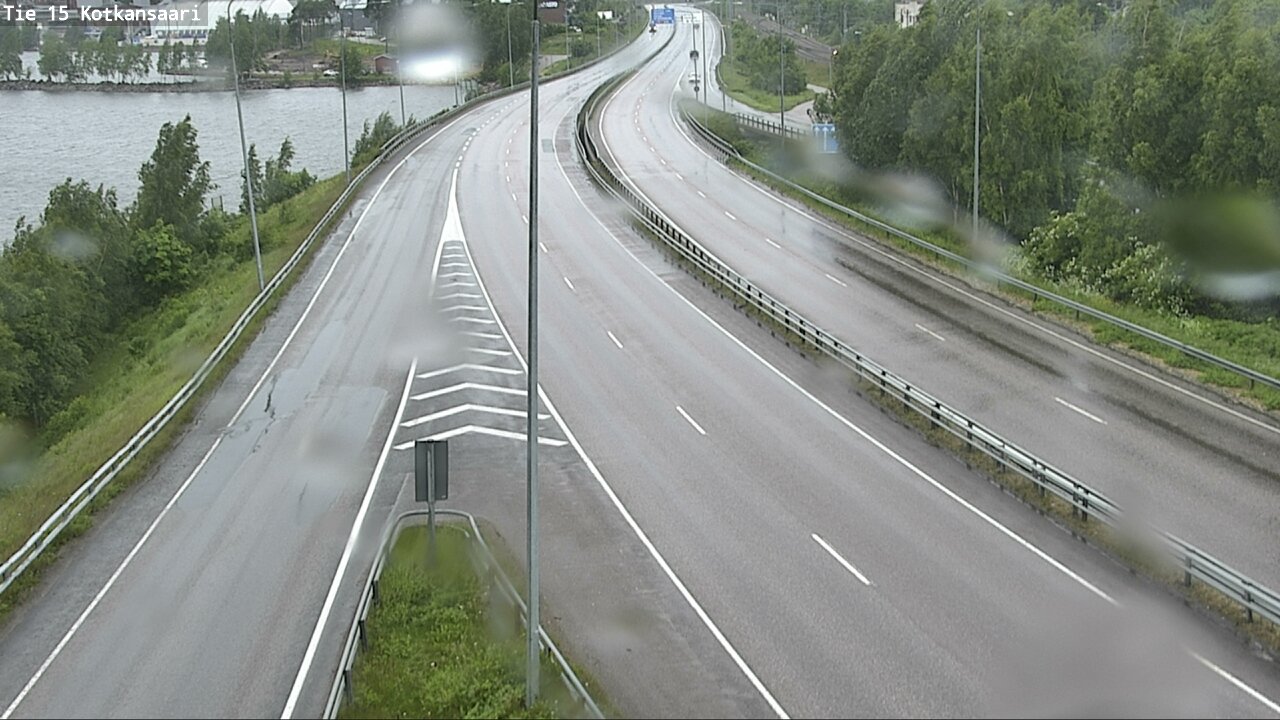 Weather Camera Image Road 15 Kotka, Kotkansaari, Kotka, Kymenlaakso