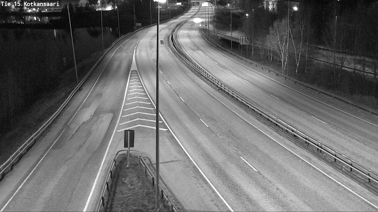 Weather Camera Image Väg 15 Kotka, Kotkansaari, Kotka, Kymenlaakso