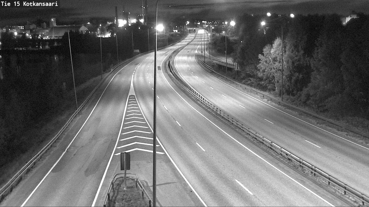 Weather Camera Image Väg 15 Kotka, Kotkansaari, Kotka, Kymenlaakso
