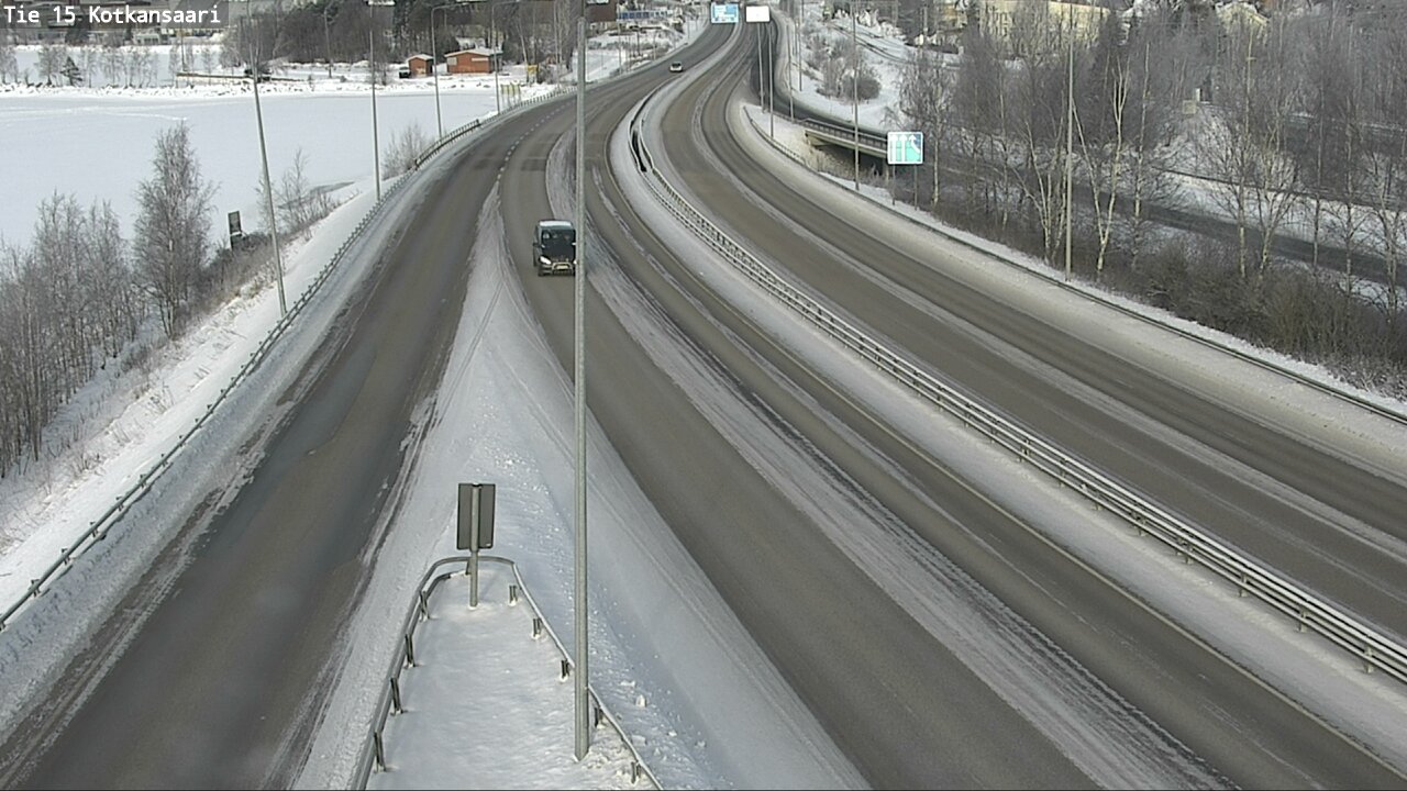 Weather Camera Image Road 15 Kotka, Kotkansaari, Kotka, Kymenlaakso