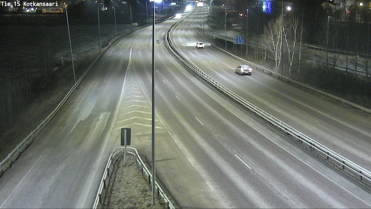 Weather Camera Image Road 15 Kotka, Kotkansaari, Kotka, Kymenlaakso