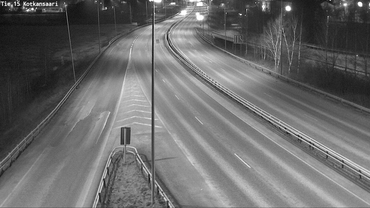 Weather Camera Image Road 15 Kotka, Kotkansaari, Kotka, Kymenlaakso