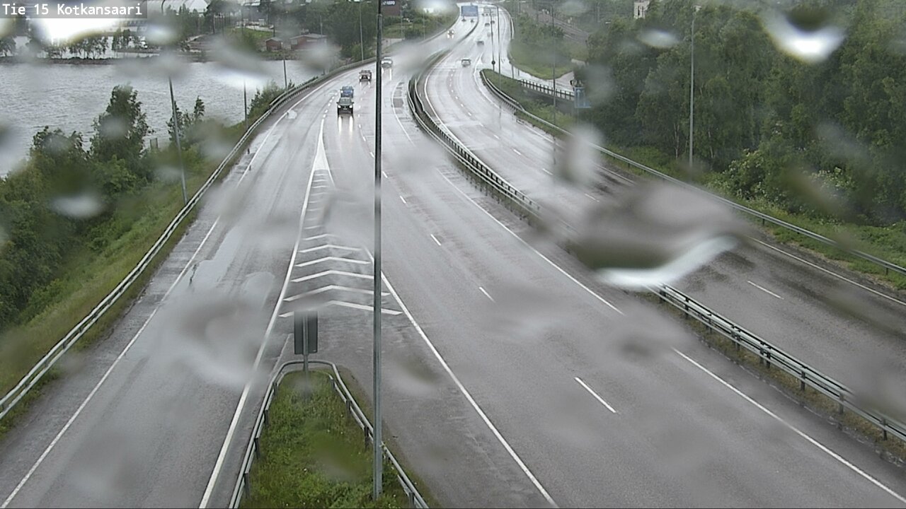 Weather Camera Image Road 15 Kotka, Kotkansaari, Kotka, Kymenlaakso