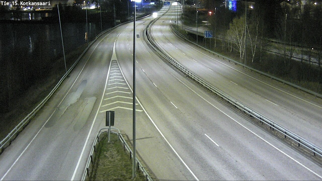 Weather Camera Image Väg 15 Kotka, Kotkansaari, Kotka, Kymenlaakso