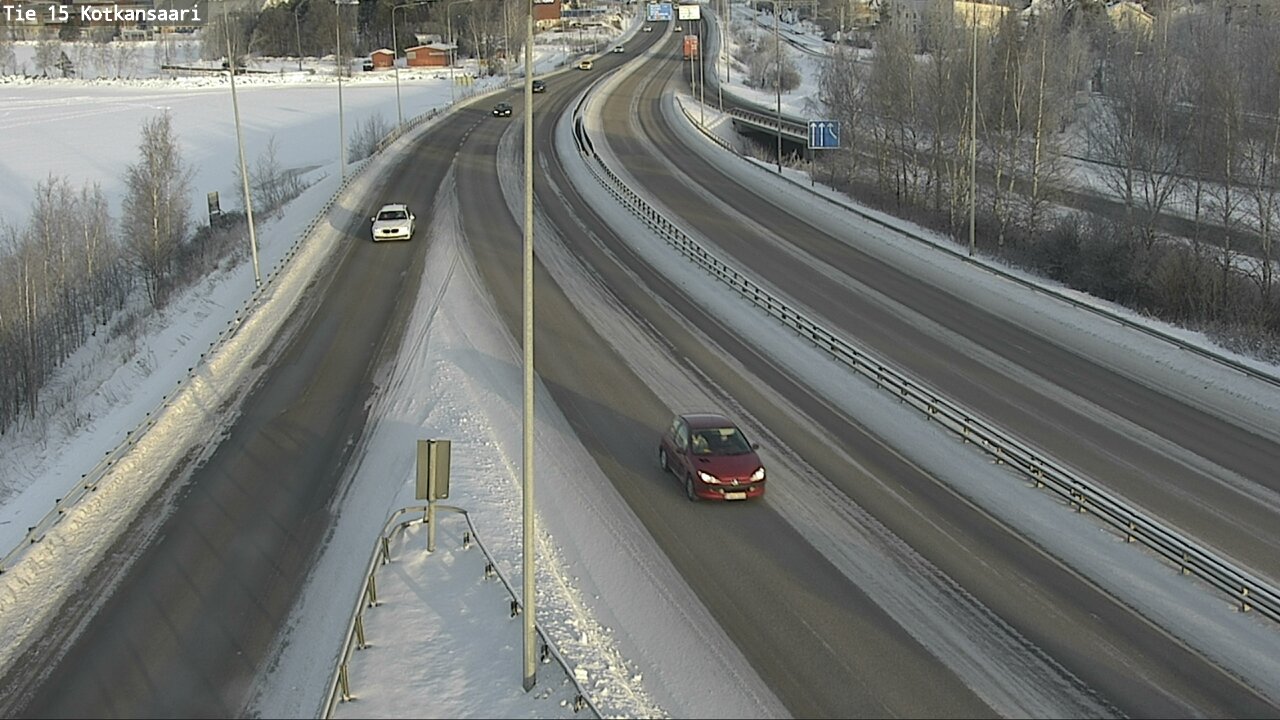 Weather Camera Image Road 15 Kotka, Kotkansaari, Kotka, Kymenlaakso