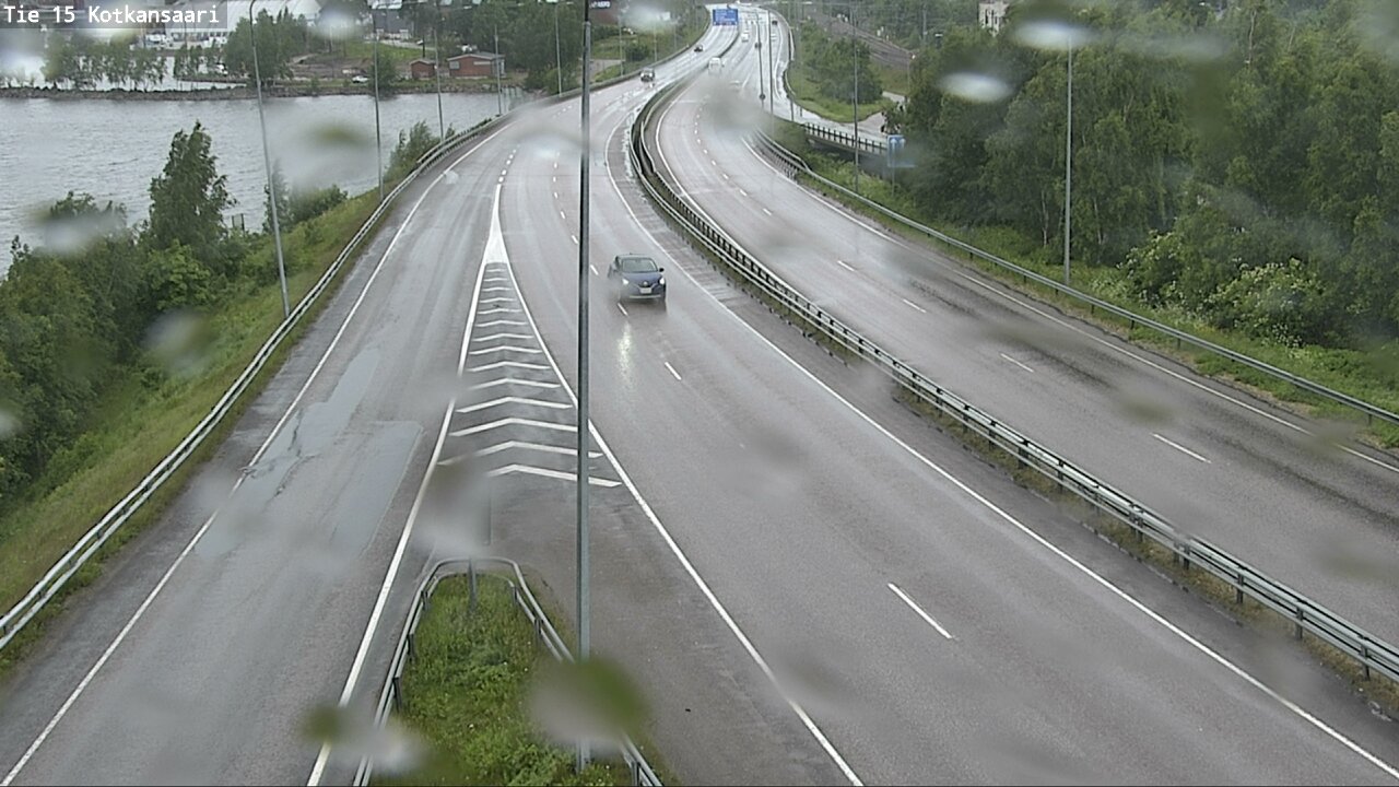 Weather Camera Image Road 15 Kotka, Kotkansaari, Kotka, Kymenlaakso