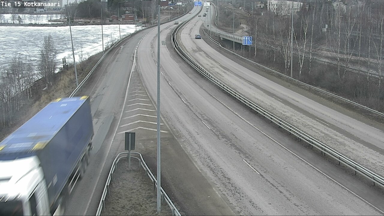 Weather Camera Image Road 15 Kotka, Kotkansaari, Kotka, Kymenlaakso