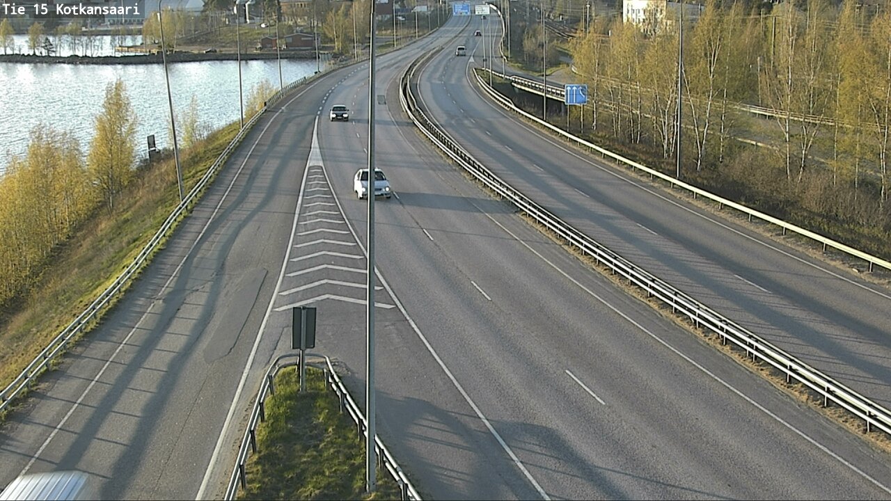 Weather Camera Image Väg 15 Kotka, Kotkansaari, Kotka, Kymenlaakso