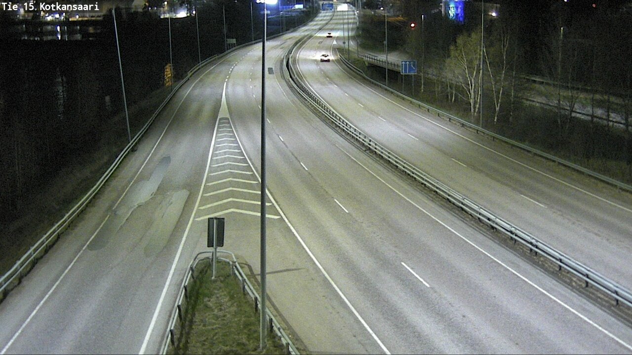 Weather Camera Image Väg 15 Kotka, Kotkansaari, Kotka, Kymenlaakso