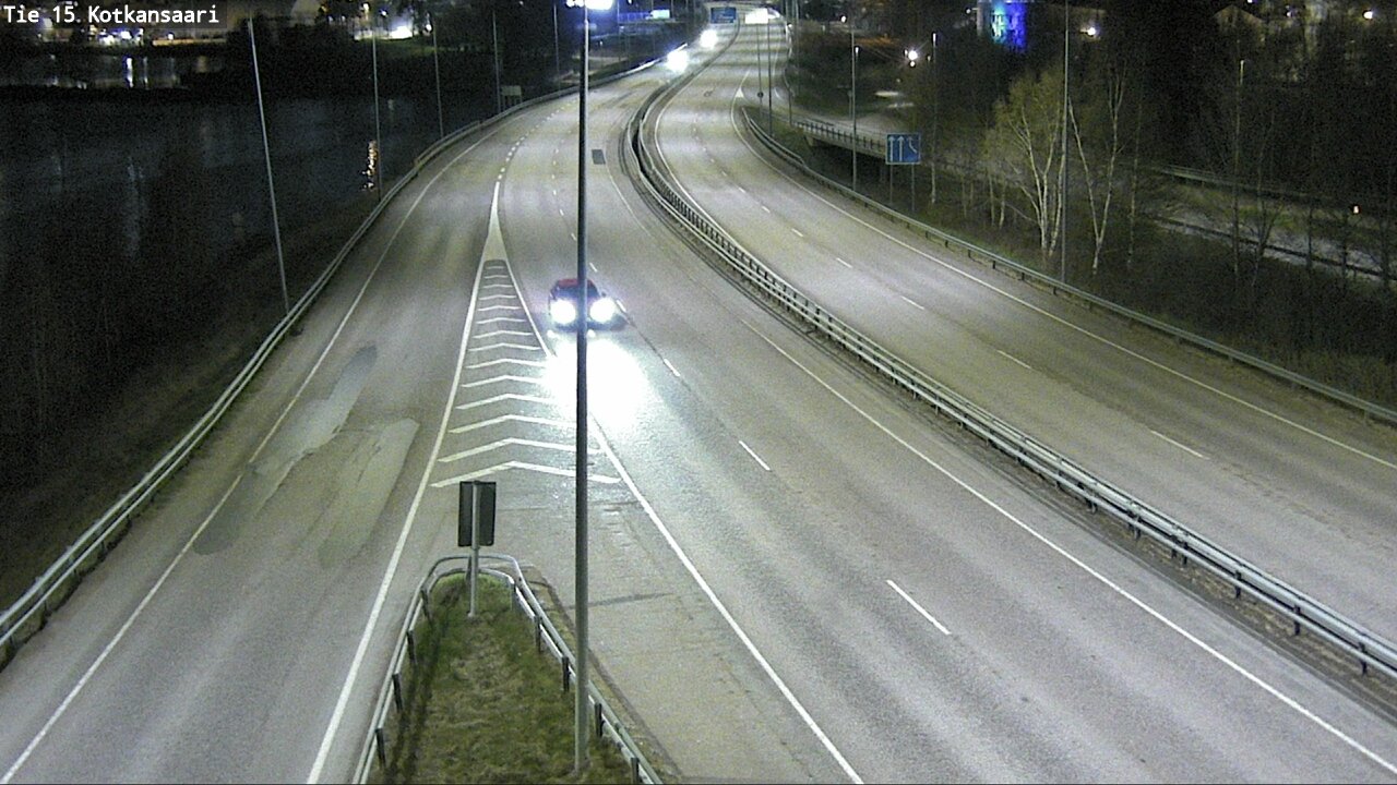 Weather Camera Image Väg 15 Kotka, Kotkansaari, Kotka, Kymenlaakso