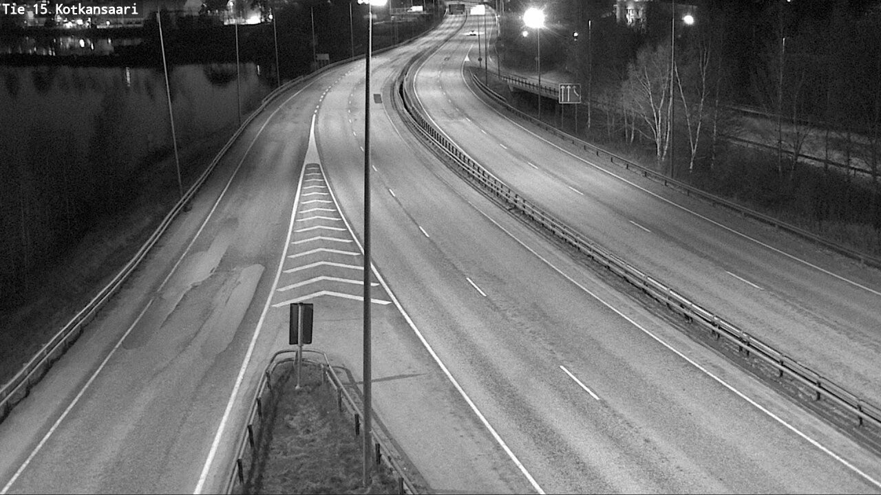 Weather Camera Image Väg 15 Kotka, Kotkansaari, Kotka, Kymenlaakso