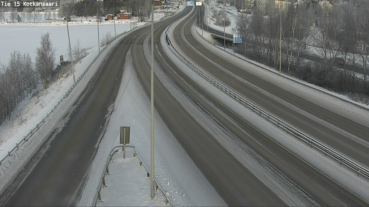 Weather Camera Image Road 15 Kotka, Kotkansaari, Kotka, Kymenlaakso