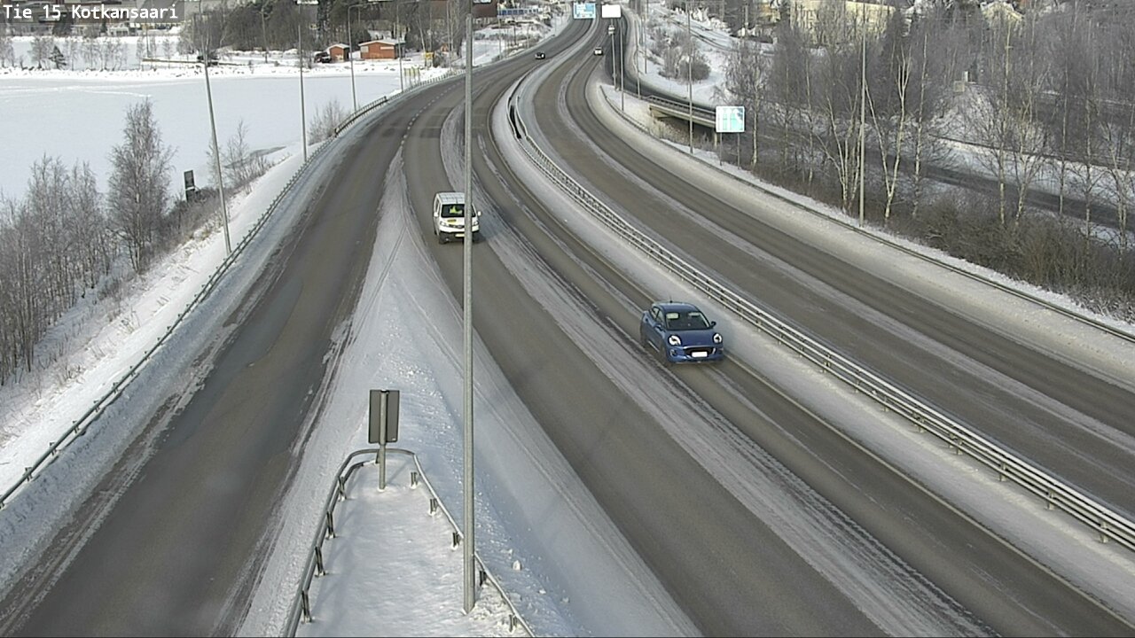Weather Camera Image Road 15 Kotka, Kotkansaari, Kotka, Kymenlaakso