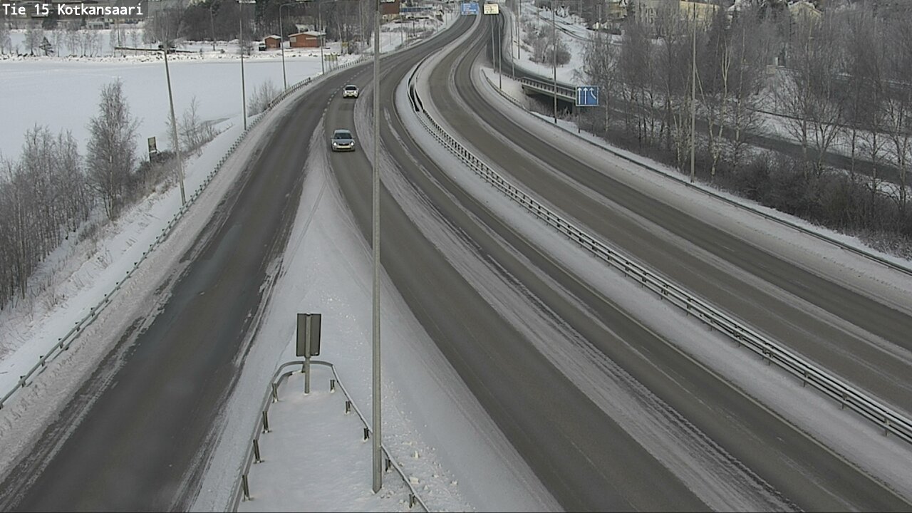 Weather Camera Image Road 15 Kotka, Kotkansaari, Kotka, Kymenlaakso