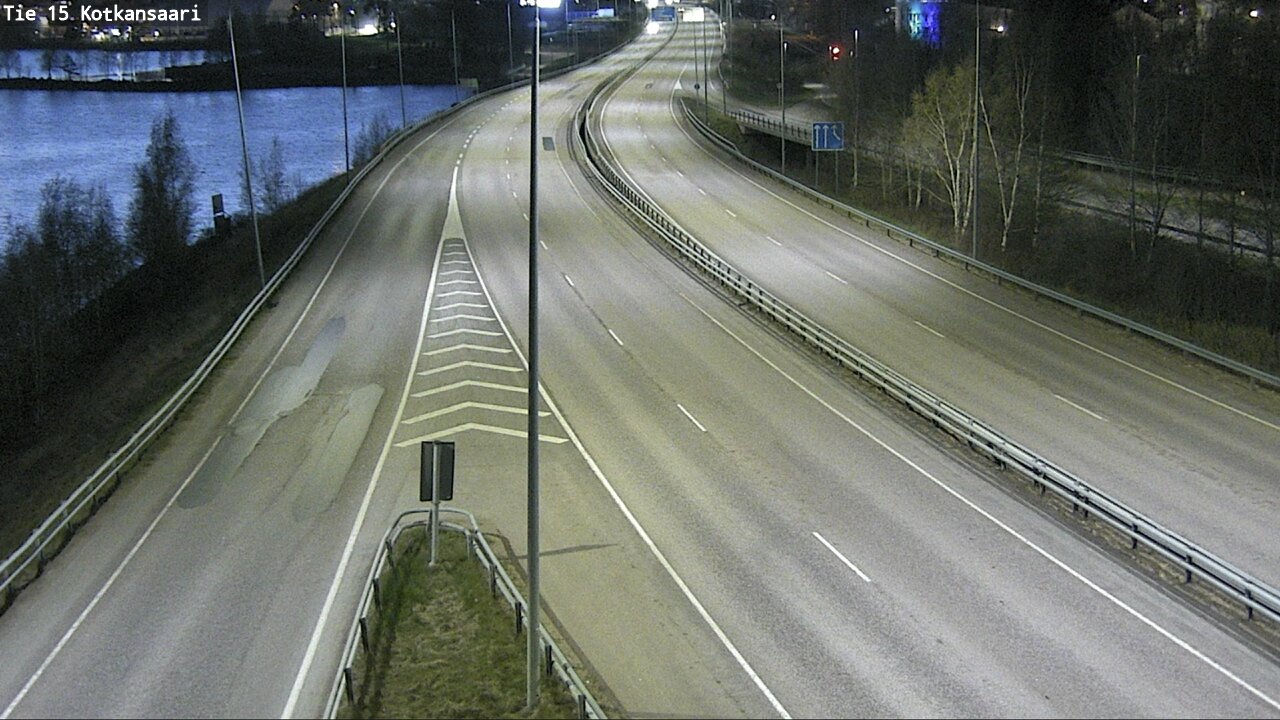 Weather Camera Image Väg 15 Kotka, Kotkansaari, Kotka, Kymenlaakso
