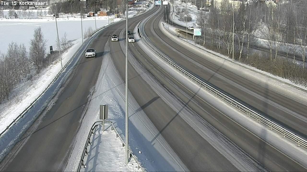 Weather Camera Image Road 15 Kotka, Kotkansaari, Kotka, Kymenlaakso