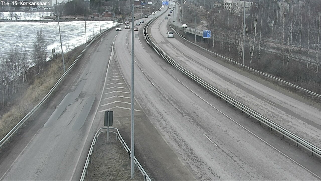 Weather Camera Image Road 15 Kotka, Kotkansaari, Kotka, Kymenlaakso