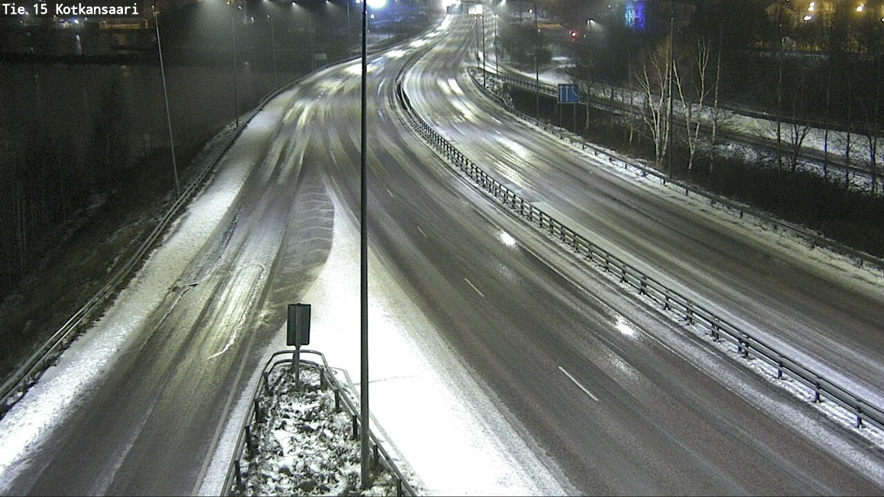 Weather Camera Image Road 15 Kotka, Kotkansaari, Kotka, Kymenlaakso