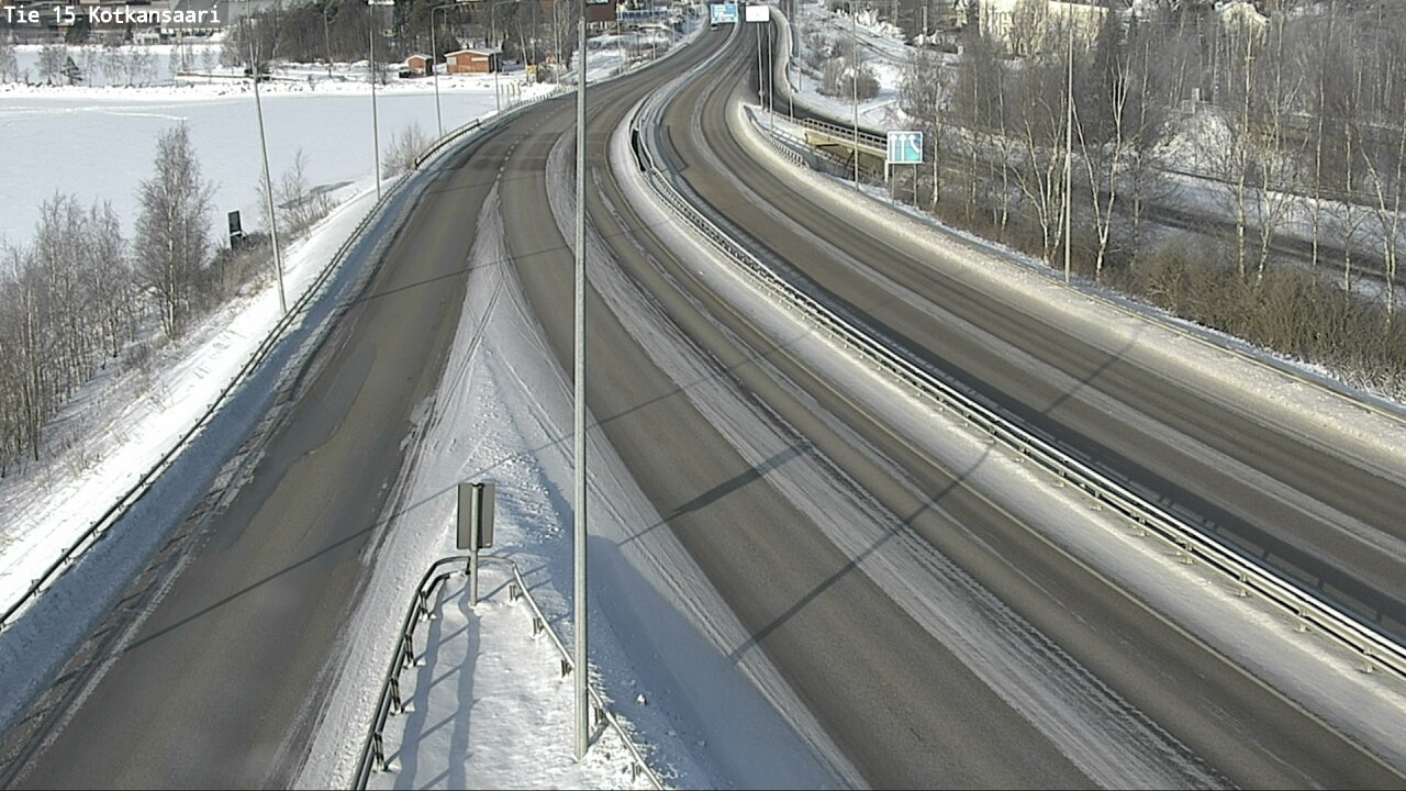 Weather Camera Image Road 15 Kotka, Kotkansaari, Kotka, Kymenlaakso