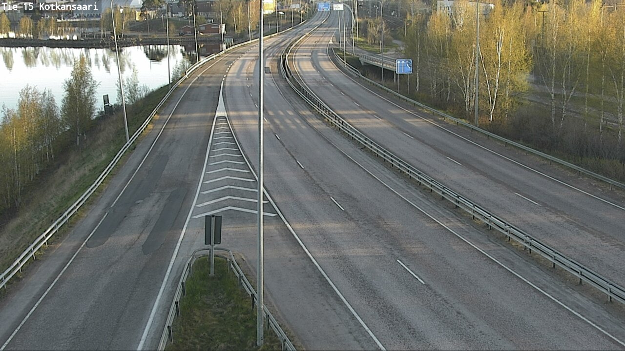 Weather Camera Image Road 15 Kotka, Kotkansaari, Kotka, Kymenlaakso