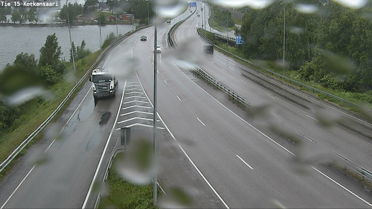 Weather Camera Image Road 15 Kotka, Kotkansaari, Kotka, Kymenlaakso