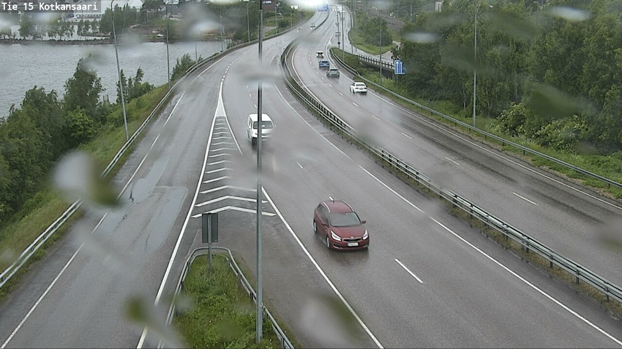 Weather Camera Image Road 15 Kotka, Kotkansaari, Kotka, Kymenlaakso