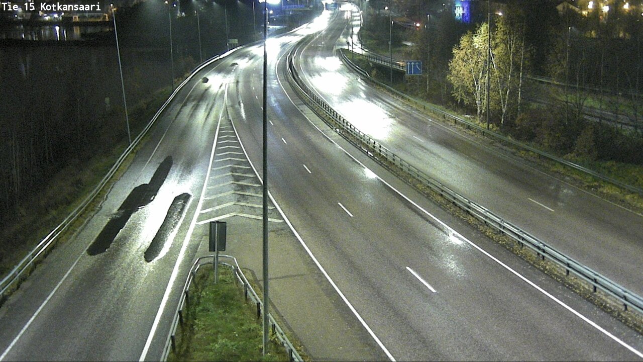 Weather Camera Image Väg 15 Kotka, Kotkansaari, Kotka, Kymenlaakso