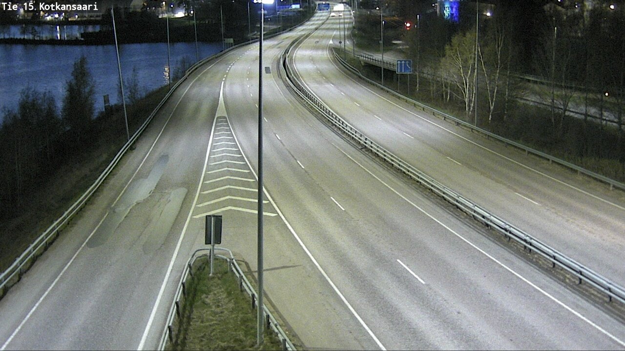 Weather Camera Image Väg 15 Kotka, Kotkansaari, Kotka, Kymenlaakso