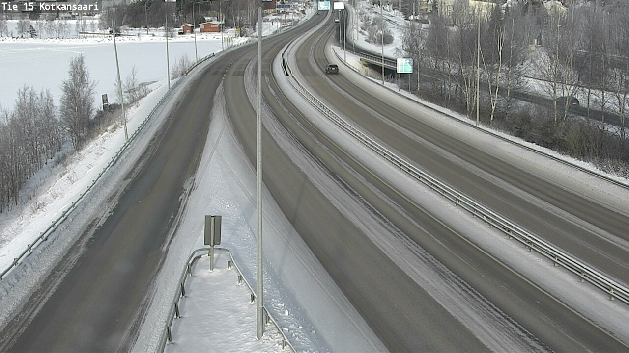 Weather Camera Image Road 15 Kotka, Kotkansaari, Kotka, Kymenlaakso