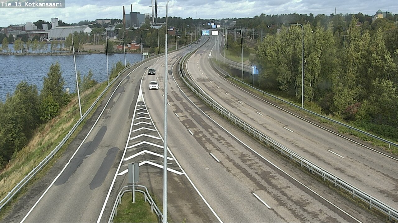 Weather Camera Image Road 15 Kotka, Kotkansaari, Kotka, Kymenlaakso