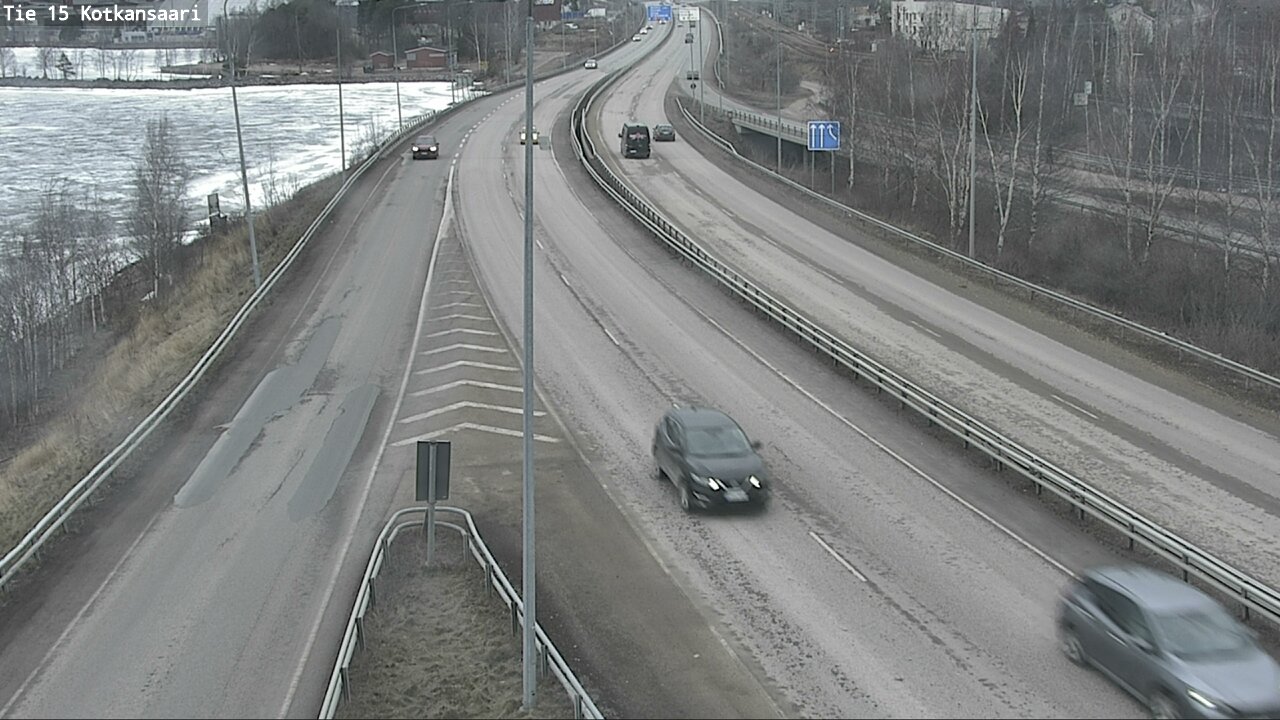 Weather Camera Image Road 15 Kotka, Kotkansaari, Kotka, Kymenlaakso