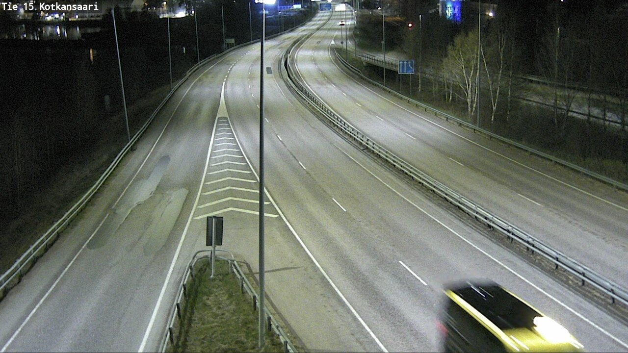 Weather Camera Image Väg 15 Kotka, Kotkansaari, Kotka, Kymenlaakso