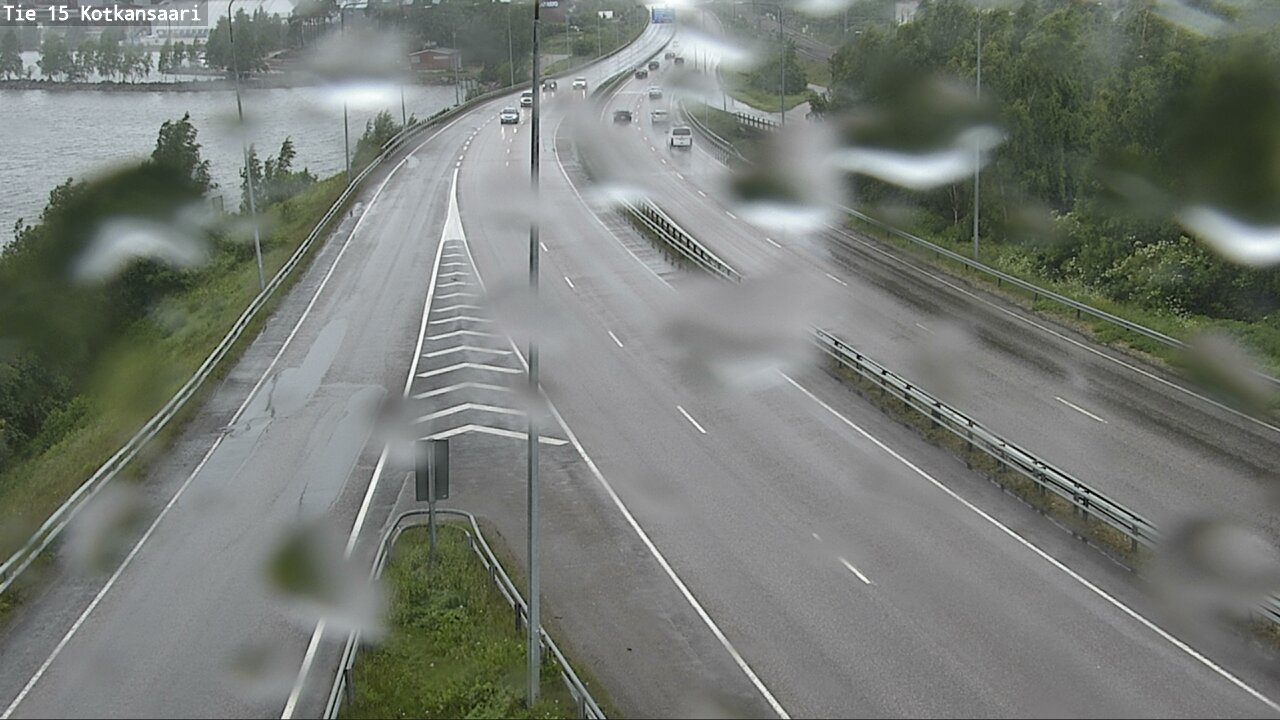 Weather Camera Image Road 15 Kotka, Kotkansaari, Kotka, Kymenlaakso