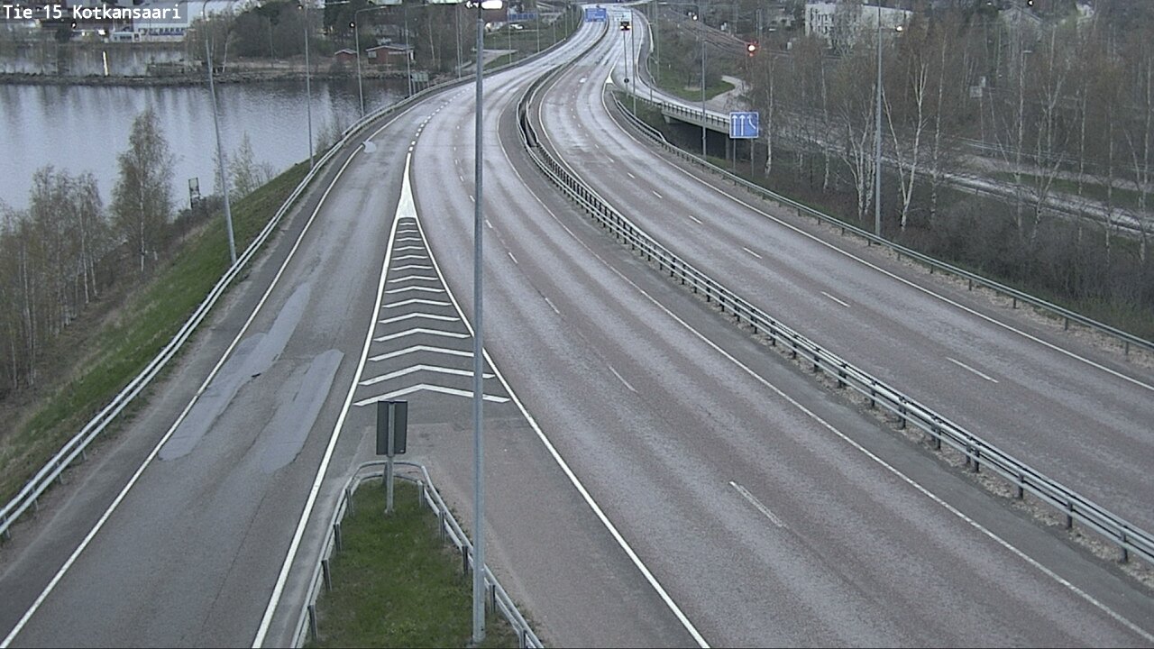 Weather Camera Image Road 15 Kotka, Kotkansaari, Kotka, Kymenlaakso