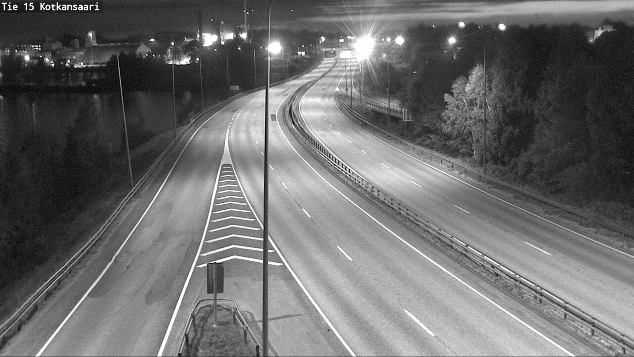 Weather Camera Image Väg 15 Kotka, Kotkansaari, Kotka, Kymenlaakso