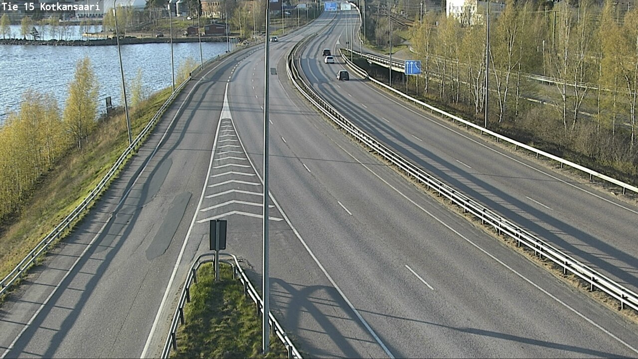 Weather Camera Image Väg 15 Kotka, Kotkansaari, Kotka, Kymenlaakso