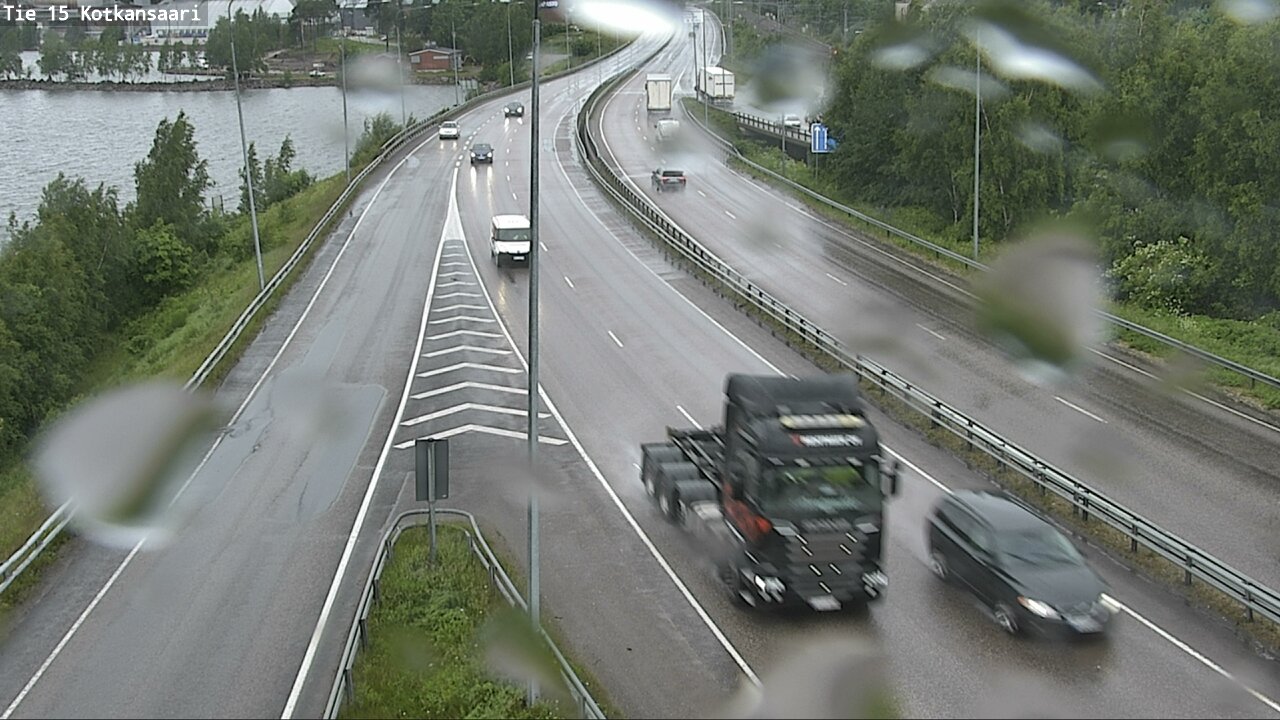 Weather Camera Image Road 15 Kotka, Kotkansaari, Kotka, Kymenlaakso