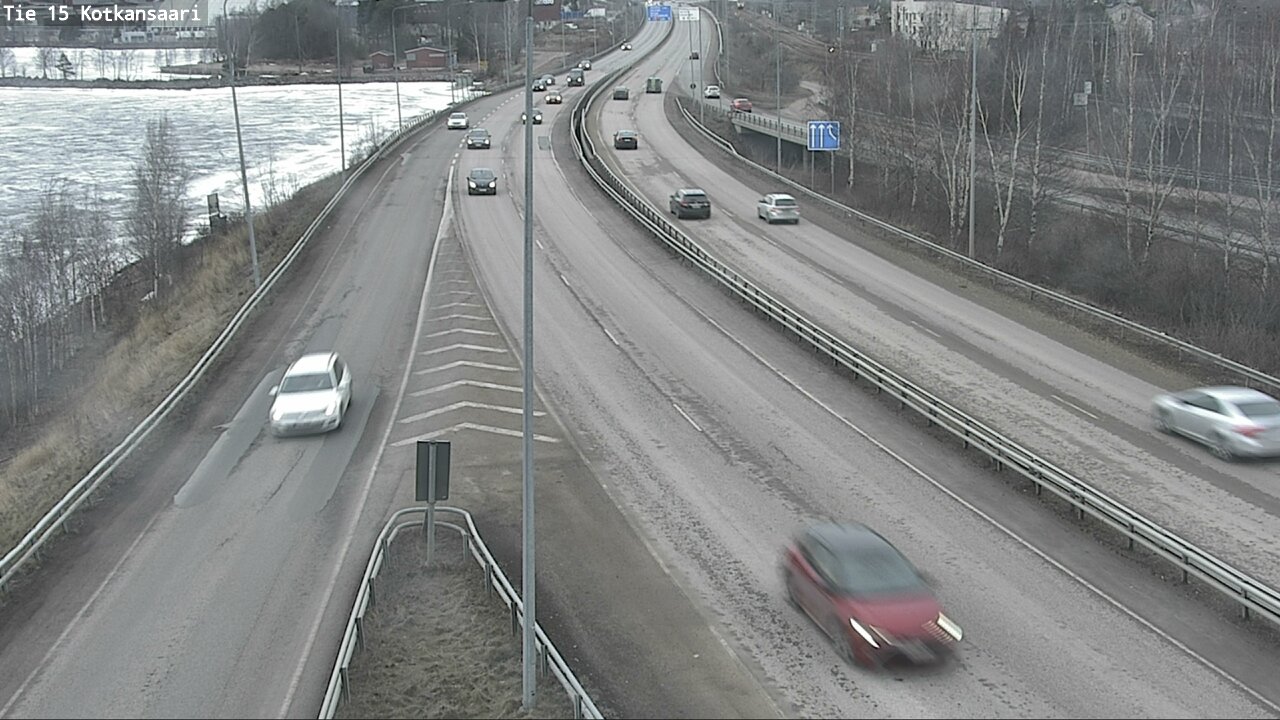 Weather Camera Image Road 15 Kotka, Kotkansaari, Kotka, Kymenlaakso