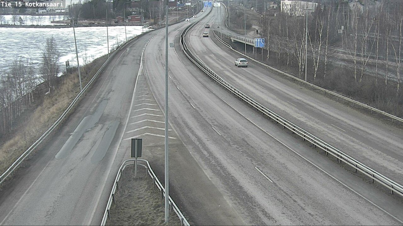 Weather Camera Image Road 15 Kotka, Kotkansaari, Kotka, Kymenlaakso