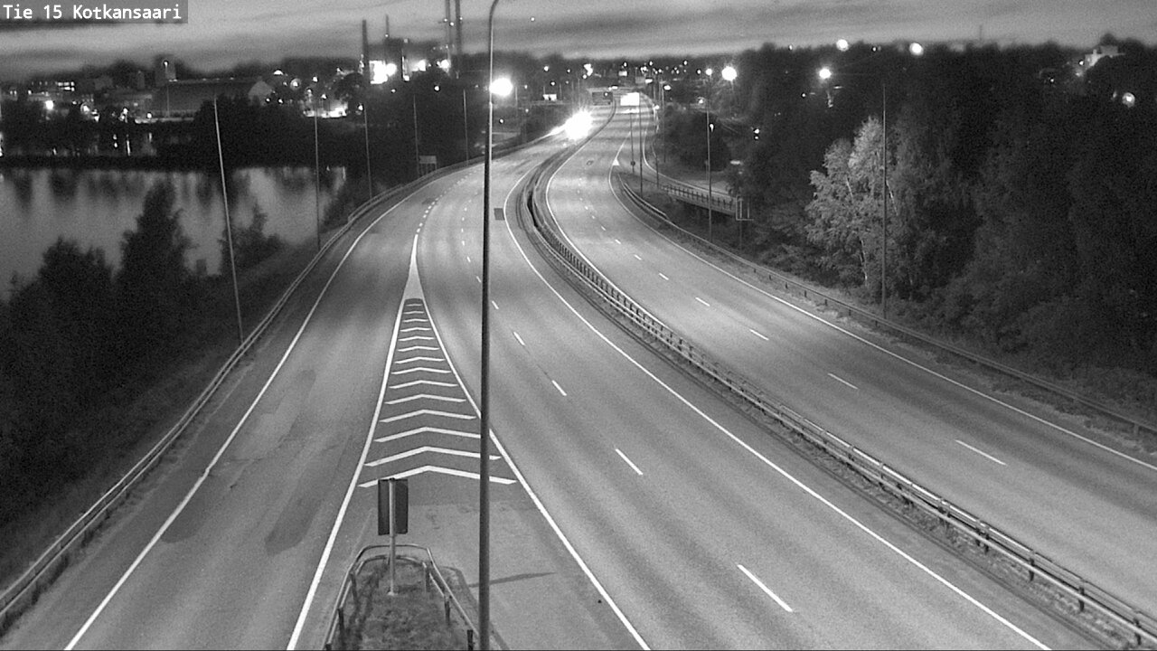 Weather Camera Image Väg 15 Kotka, Kotkansaari, Kotka, Kymenlaakso