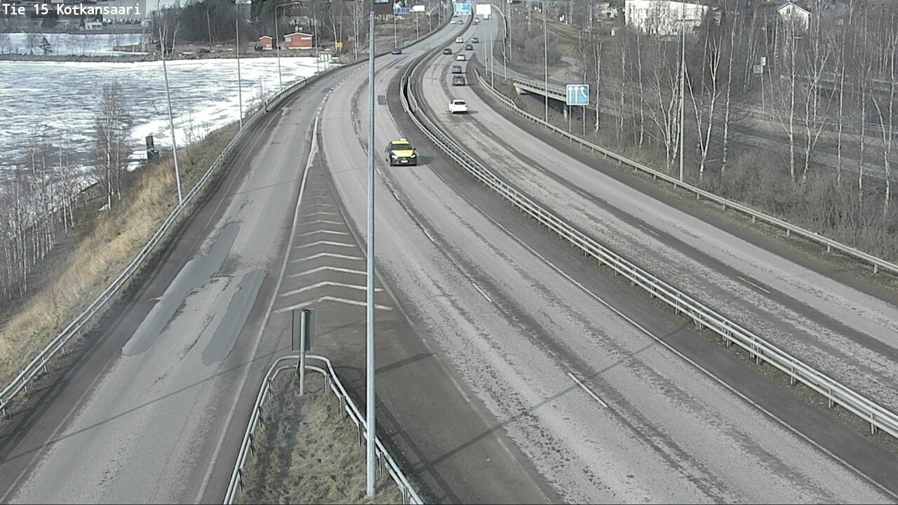 Weather Camera Image Väg 15 Kotka, Kotkansaari, Kotka, Kymenlaakso