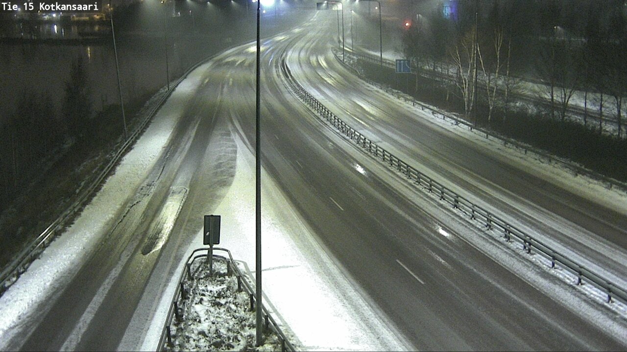 Weather Camera Image Road 15 Kotka, Kotkansaari, Kotka, Kymenlaakso